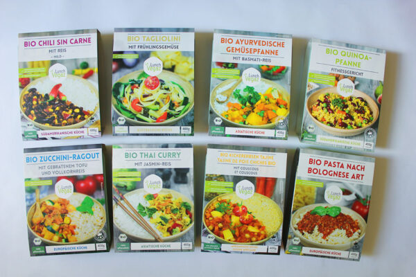 LunchVegaz bio vegane Fertiggerichte