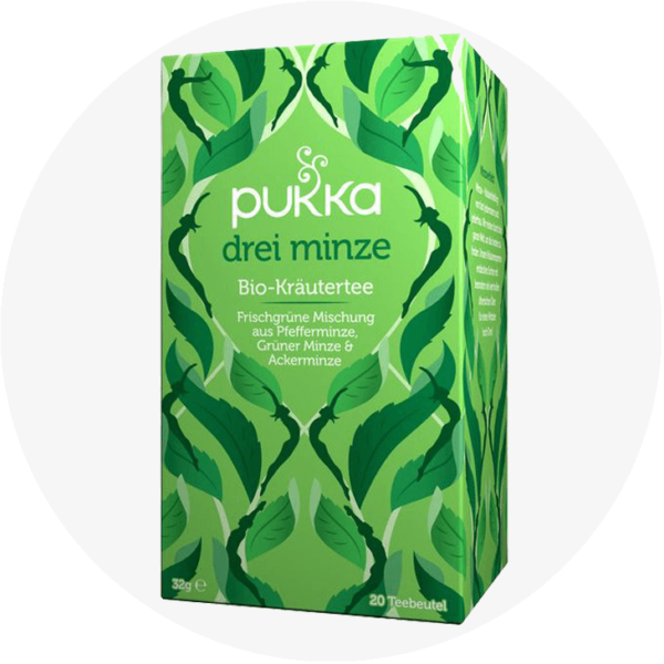 drei minze bio tee pukka