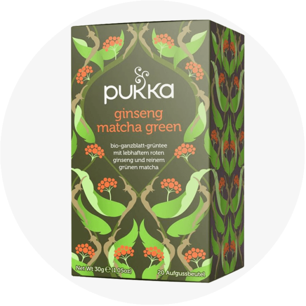 ginseng matcha green bio tee pukka