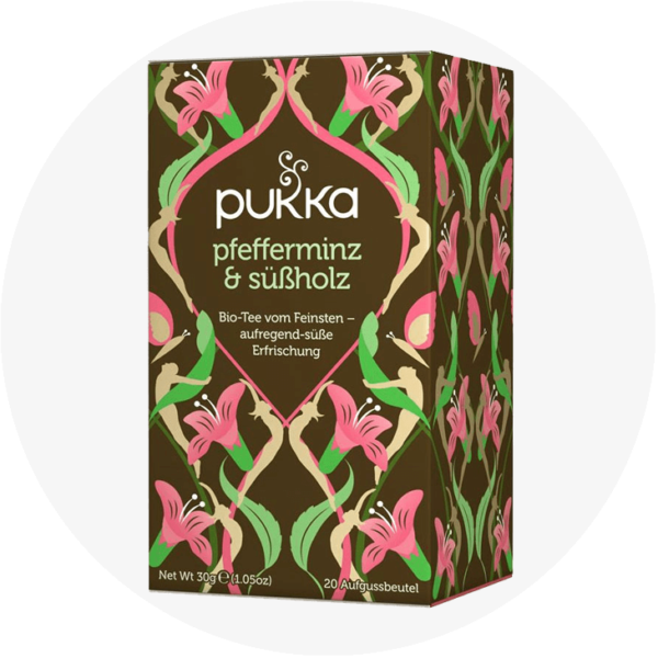 pfefferminz süssholz pukka bio tee