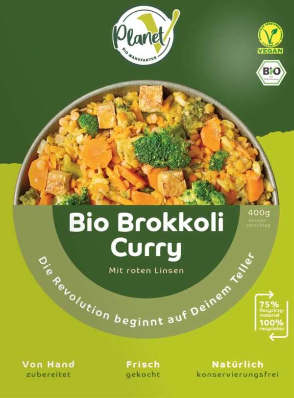 Bio Brokkoli Curry